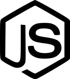 Brand Nodejs Outline Svg Vector, Free Vectors File